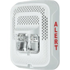 System Sensor SPSWL-CLR-ALERT L-Series Speaker Strobe Clear Lens ALERT White