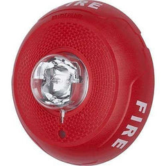 System Sensor SCRL L-Series Selectable Output Ceiling Mount Strobe FIRE Marking Red