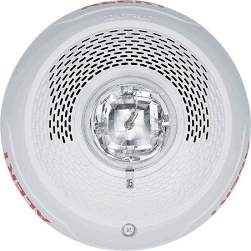 System Sensor SPSCWL-CLR-ALERT L-Series Speaker Strobes Clear Lens ALERT White