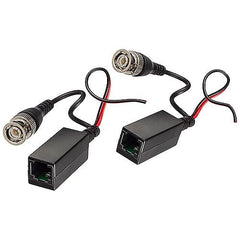 Triplett BLN-PVRJ452 Video Balun BNC Male with Power Lead RJ45 Female 1-Pair