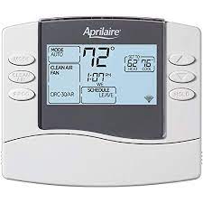 Aprilaire 8910W Wi-Fi Thermostat Programmable Touchscreen IAQ Control White