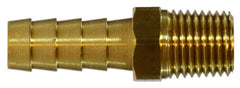 Anderson Metals 32014 Hose Barb x MPT Brass Adapter