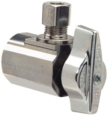 BrassCraft KTR07X-C Angle Stop Valve Chrome Plated Lead-Free