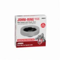 Hercules 90241 Johni-Ring Plus Wax Gasket with Plastic Horn for 3 or 4 Inch Waste Lines