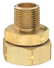 Gastite XR3REDFTG-11-8-24 Brass Straight Reducer MPT Fitting with Enhanced Seal for Gas Systems