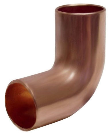 Jones Stephens C75407 3/4 Inch FTG x C Wrot Copper Long Radius Street 90D Elbow