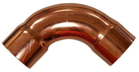 Jones Stephens C75483 3/8 Inch Copper Long Radius 90 Degree Elbow