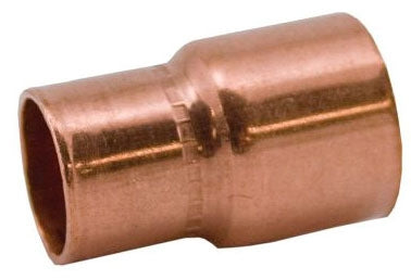 Jones Stephens C75075 5/8 Inch x 1/4 Inch Wrot Copper Reducing Coupling