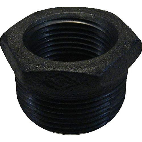 Matco-Norca ZMBBU0605 1-1/4 Inch x 1 Inch Black Malleable Iron Reducing Bushing