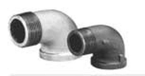 Matco-Norca ZMGLST9007 Galvanized Malleable Iron Street Elbow 90 Degree