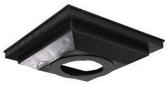 NDS 1830 Low Profile Catch Basin Adapter Kit for Yard/Area Drain 18 Inch x 18 Inch Black