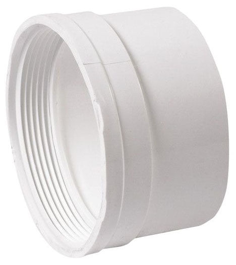 NDS 3P11 3 Inch PVC Solvent Weld Sewer and Drain Female Adapter