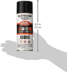 Rust-Oleum 1679830 12 Ounce Aerosol Gloss Black Industrial Choice Paint