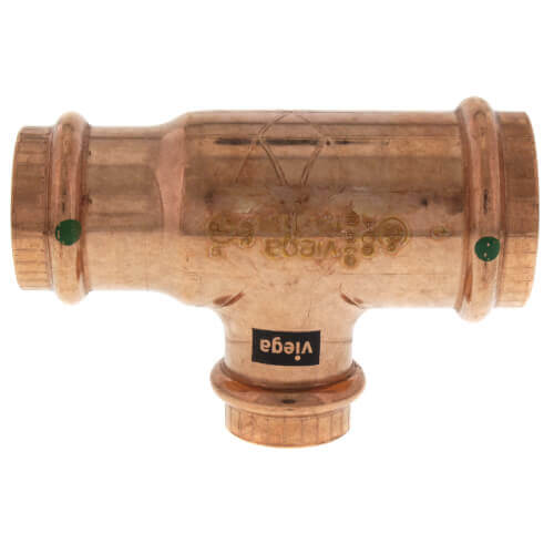 Viega 20744 ProPress XL-C Copper Reducing Tee 3x2-1/2x2 Inch