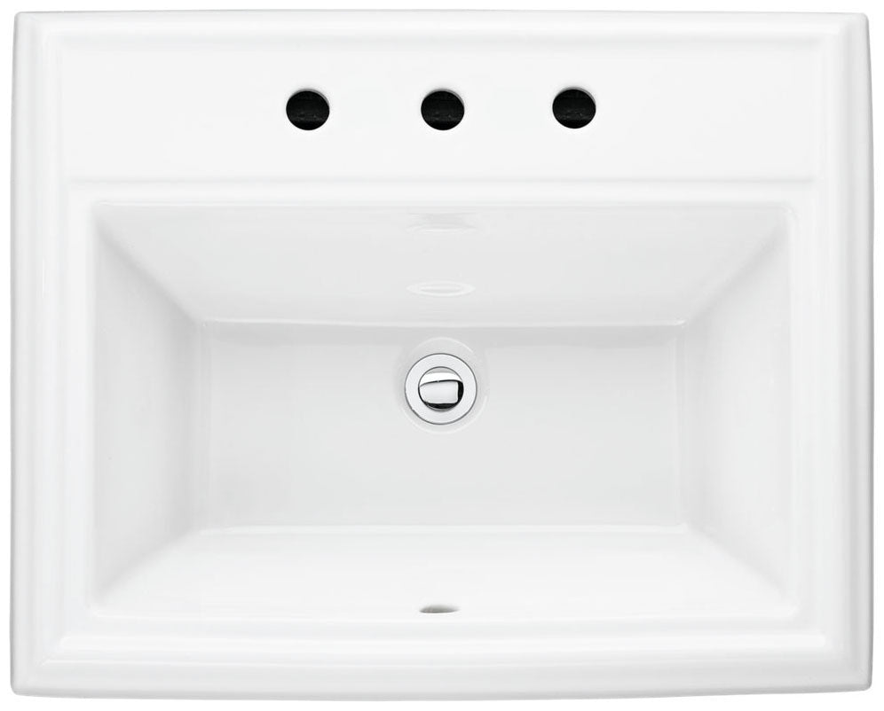 American Standard 0700.008.020 Town Square Self-Rimming Bathroom Sink