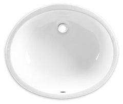 American Standard 0496.221.020 Ovalyn Undermount Bathroom Sink White