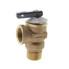 Cash Acme 14737-0150 Pressure Relief Valve 3/4 Inch Bronze Automatic Reseating 150 PSI