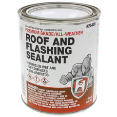 Hercules 25405 Premium Roof and Flashing Sealant 1 Quart Can Black