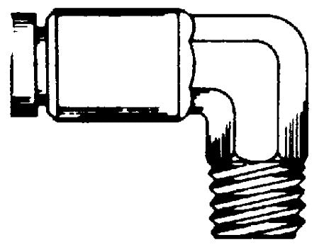 HOLYOKE FITTINGS 769-86 Brass Push Connect Reducing Adapter Elbow 1/2 Inch x 3/8 Inch