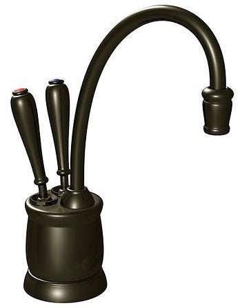 InSinkErator 44393AA Hot and Cold Water Dispenser Oil Rubbed Bronze 2.5 Liter 2 or 3 Gallon