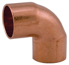 Jones Stephens C75017 1/2 Inch Wrot Copper Close Rough Short Radius 90 Degree Elbow