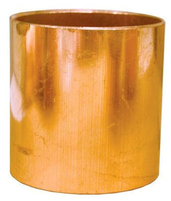 Jones Stephens C75418 1-1/4 Inch x 1-1/4 Inch Female Soldered x Female Soldered Wrot Copper Coupling