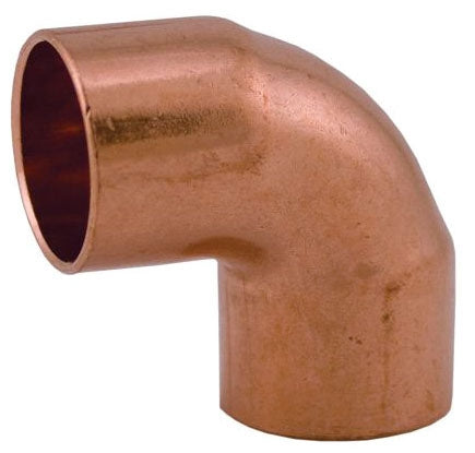 Jones Stephens C75037 1-1/2 Inch x 1-1/4 Inch Copper 90 Degree Reducing Elbow