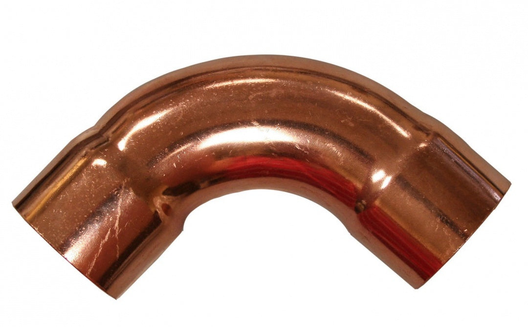 Jones Stephens C75482 1/4 Inch Copper 90 Degree Long Radius Elbow