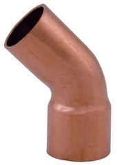 Jones Stephens C75466 Copper 45 Degree Street Elbow Fitting Half Inch