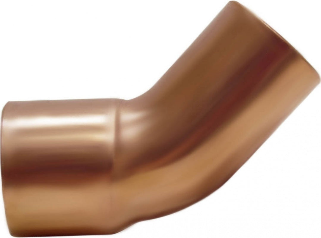 Jones Stephens C75463 1/4 FTG x 1/4 C Street 45 Degree Elbow Copper Fitting