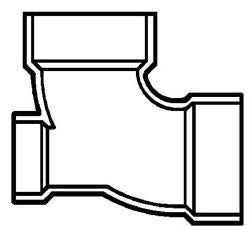 LASCO D303338 PVC-DWV Fitting 3 Inch Schedule 40 90 Degree Bend