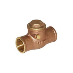 Legend Valve 105-206 Brass Swing Check Valve 1-1/4 Inch Soldered Connection for Residential and Commercial Use S-451