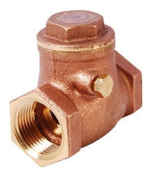 Legend Valve 105-106NL Swing Check Valve Lead-Free Brass 1-1/4 Inch FNPT