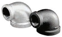 Matco-Norca MGLR0605 1-1/4 Inch x 1 Inch Class 150 Lead-Free Galvanized Malleable Iron Reducing 90D Elbow