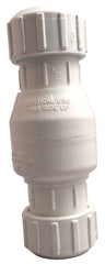 NDS 1500-12 1-1/4 Inch PVC Swing Check Valve Compression 125 PSI Lead-Free