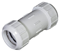 NDS 112-10 1 Inch Flo-Lock PVC Coupling 160 PSI Lead-Free White