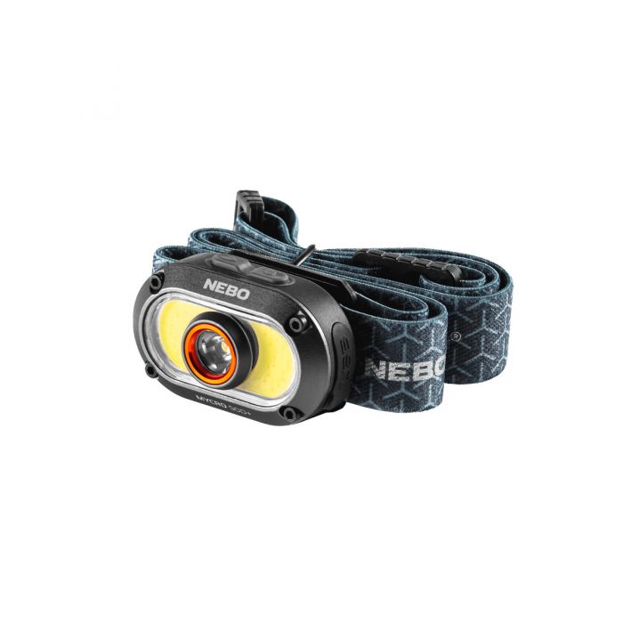 NEBO NEB-HLP-1005 Rechargeable Headlamp and Cap Light 400 Lumen USB