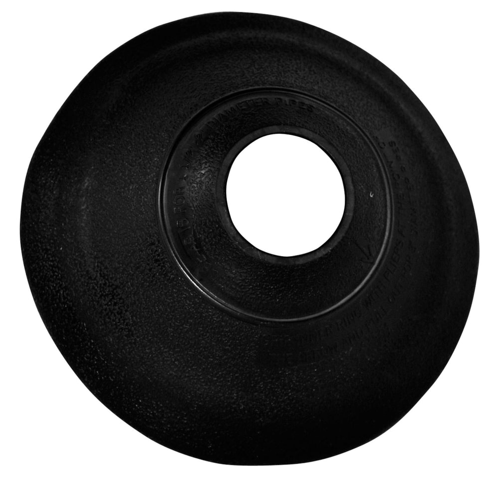 Oatey 14136 No-Calk Rubber Rain Collar for Roof Flashing 1-1/2 to 3 Inches