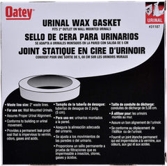 Oatey 31187 Urinal Wax Ring 2 Inch Golden Wax Pack