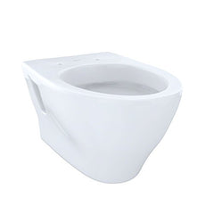 TOTO CT418F#01 Aquia Elongated Toilet Bowl Vitreous China Cotton