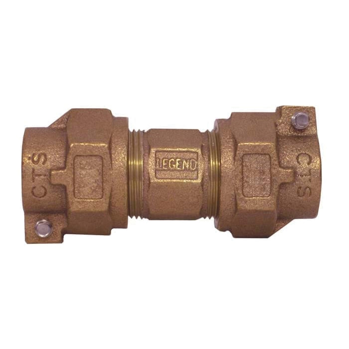 Legend Valve 313-218NL Bronze Union 2 Inch CTS Pack Joint x CTS Pack Joint 80 PSI Lead-Free Replacement T-4301NL_2IN