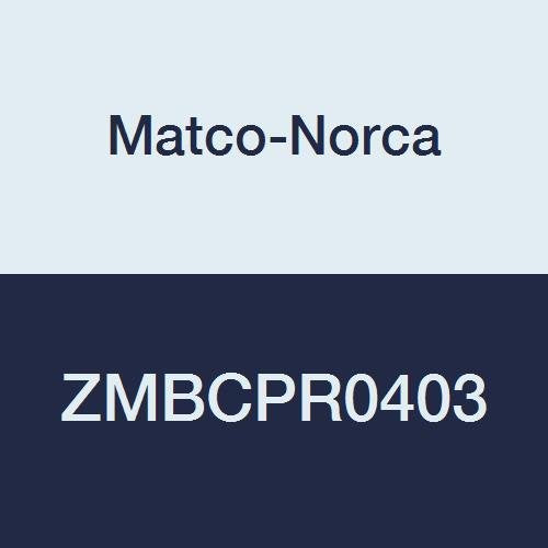 Matco-Norca ZMBCPR0403 Reducing Coupling 3/4 x 1/2 inch Black