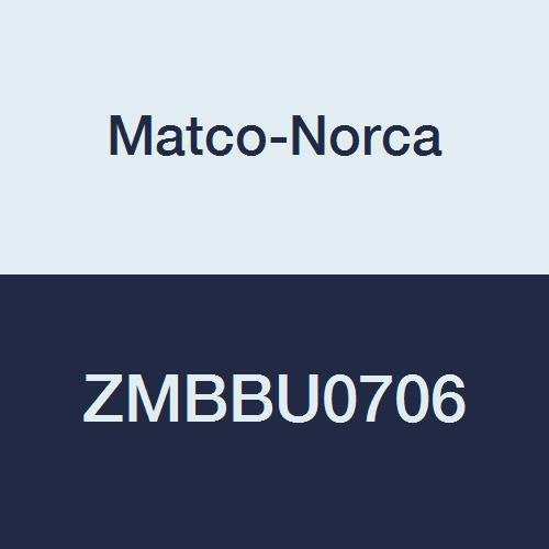 Matco-Norca ZMBBU0706 Malleable Iron Bushing 1-1/2 Inch x 1-1/4 Inch Black