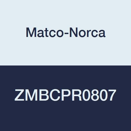 Matco-Norca ZMBCPR0807 Malleable Iron Reducing Coupling 2 inches x 1.5 inches Black