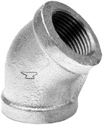 Matco-Norca ZMGL4503 45-Degree Elbow Galvanized Malleable Iron