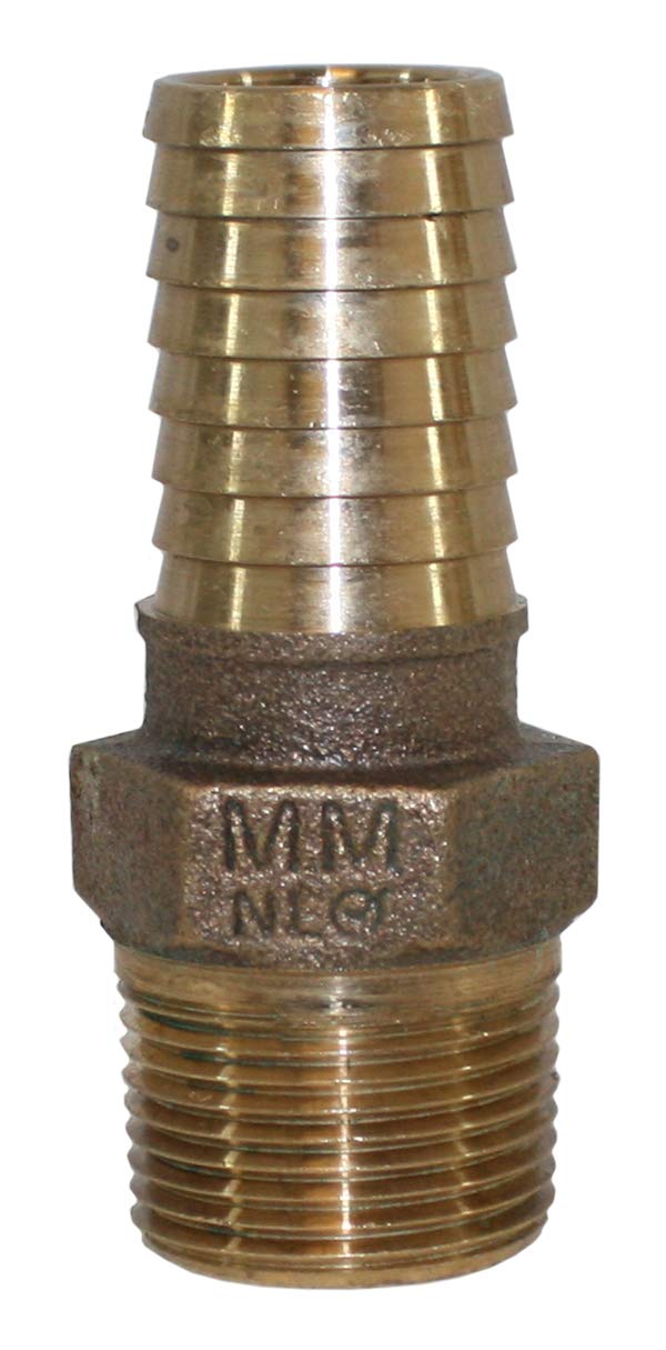 Merrill RBMANL100 1 Inch No-Lead Bronze Male Adapter