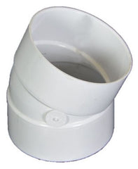 NDS 4P04 4 Inch PVC Solvent Weld Sewer and Drain Elbow