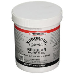 Rectorseal 14030 Nokorode Regular Paste Flux 1 lb Lead-Free Tan Paste