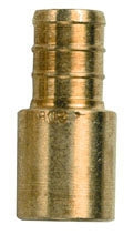 Sioux Chief 643XG43 3/4 Inch x 1 Inch F1807 PEX x FTG Brass Adapter