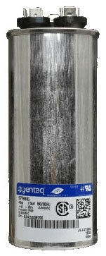 York S1-02425559700 Dual Run Capacitor 40/7.5 Microfarad 440 Volt Round